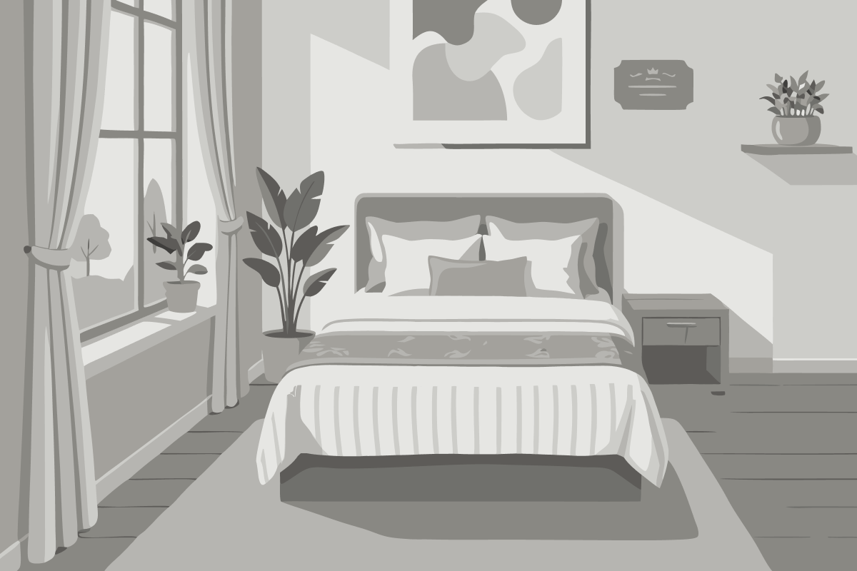 Quarto Duplo Standard com Ventilador